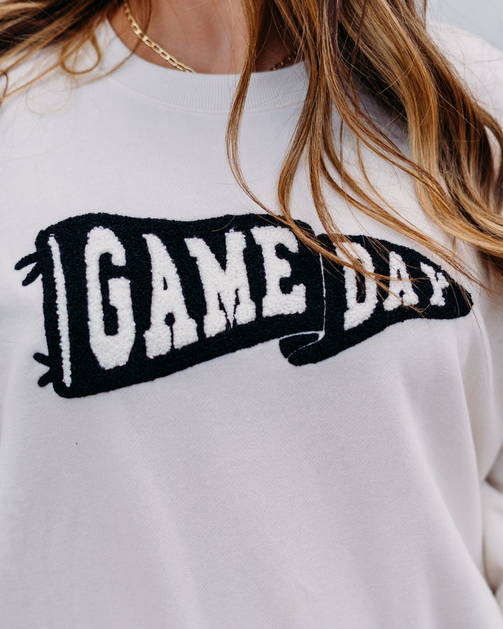 Z Supply: Oversized Let's Go Sweatshirt in Vanilla Ice ZLT253100