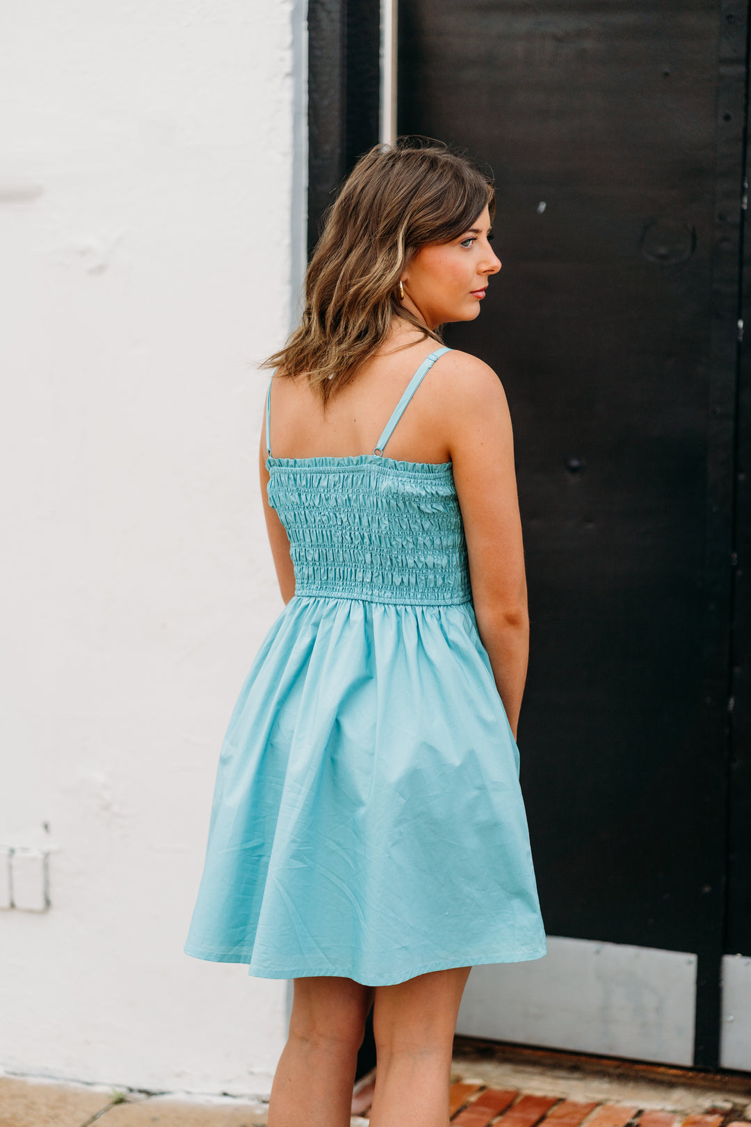 Steve Madden: Lotty Dress in Aqua Haze