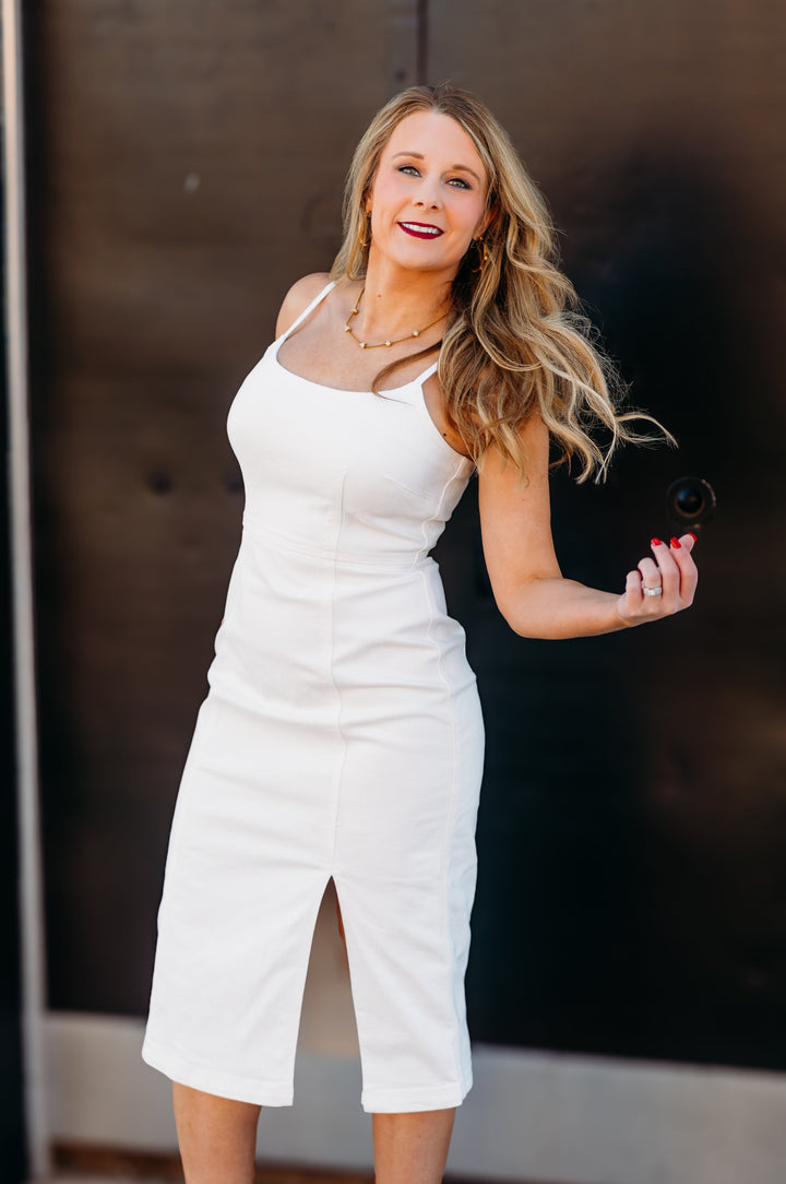 Steve Madden: Giselle Dress in White