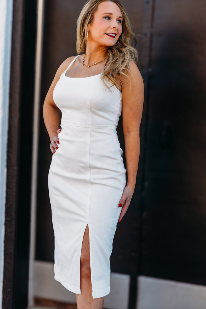 Steve Madden: Giselle Dress in White