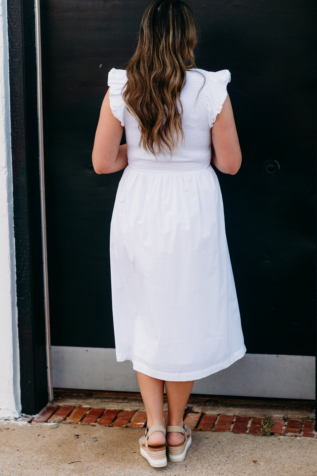 Steve Madden: Gray Dress in White White