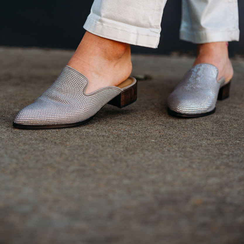 Vaneli: Tegan Taupe Suede Flats