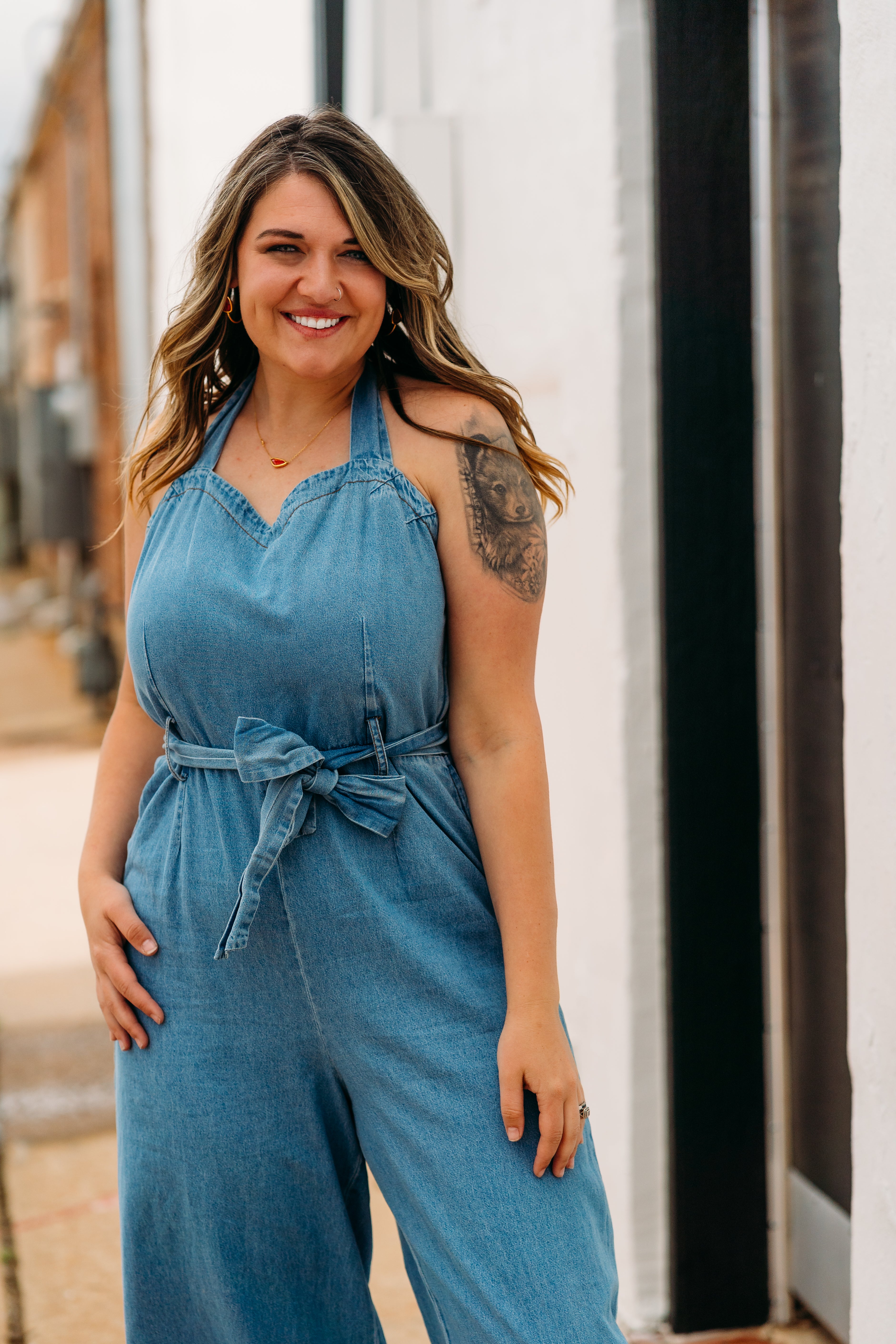 Steve Madden Artie Jumpsuit in Bijou Blue | Fashion Statement
