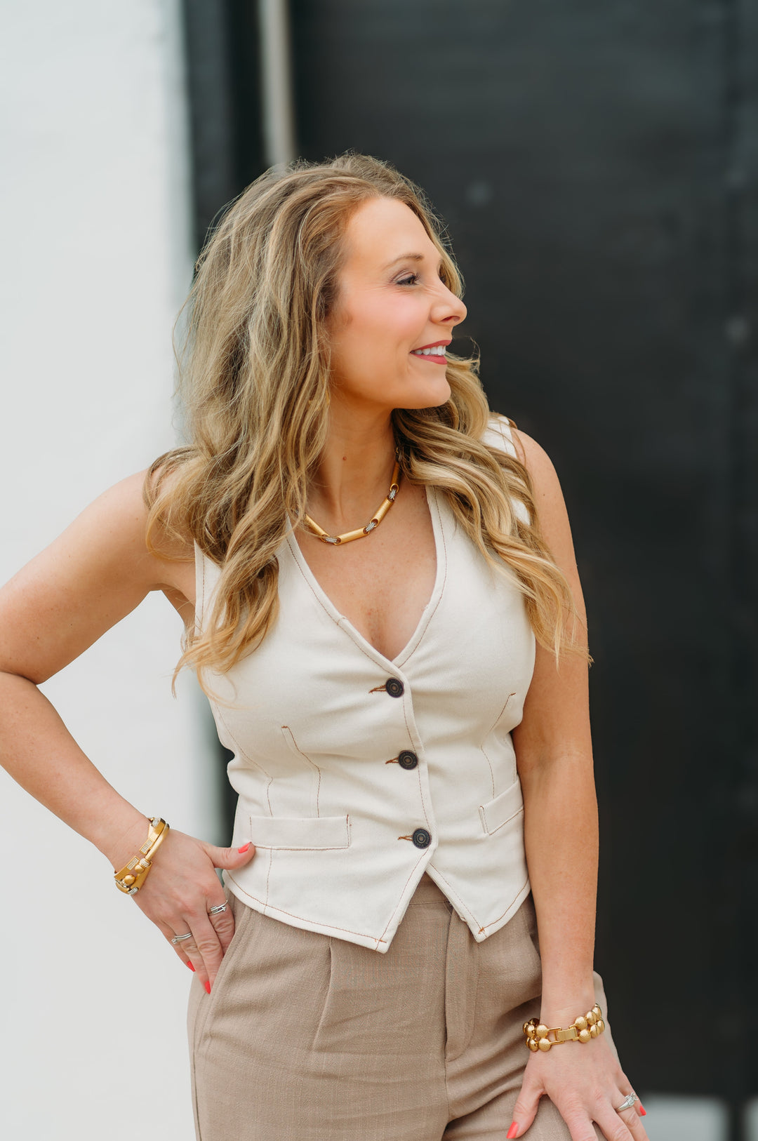 Steve Madden: Micky Top in Oatmeal