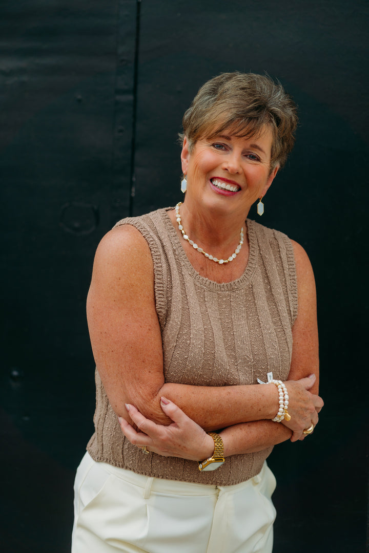 Z Supply: Calan Top in Iced Coffee