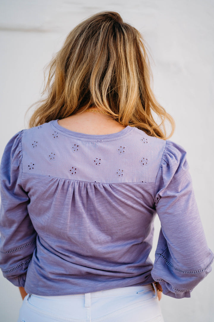 Another Love: Destiny Top in Dewy Iris