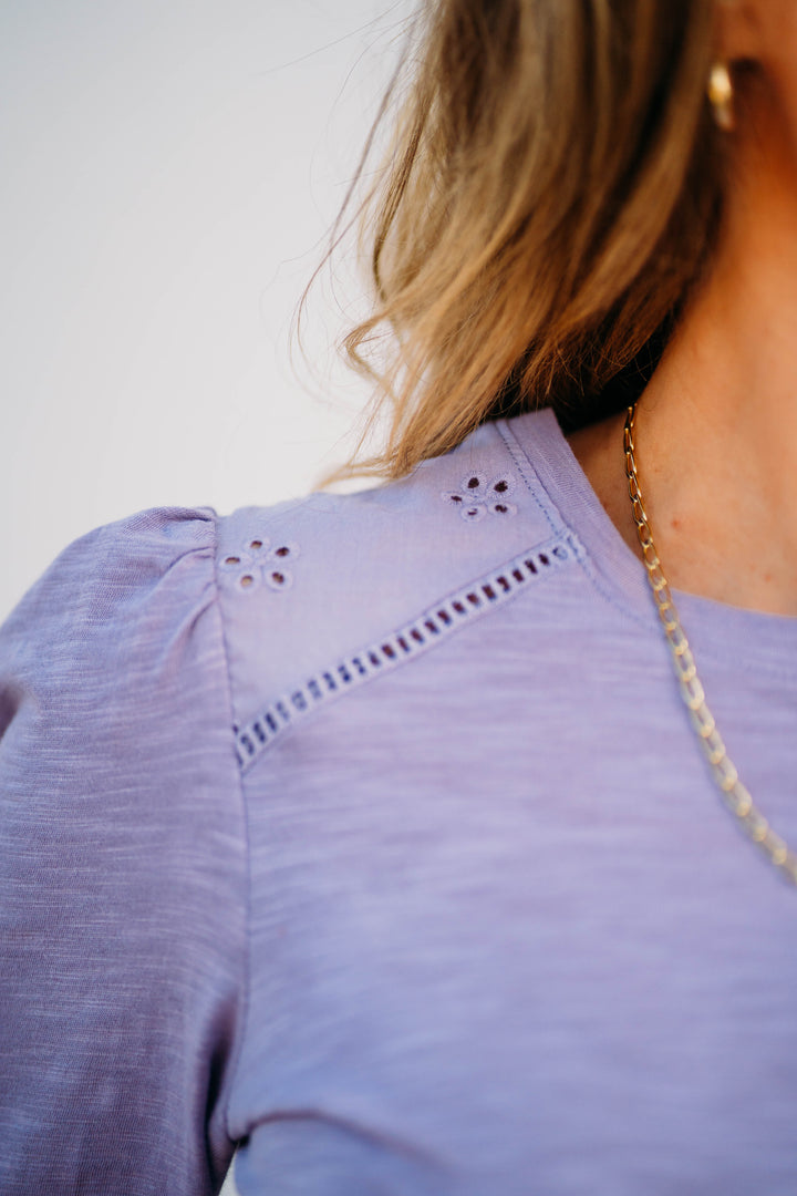 Another Love: Destiny Top in Dewy Iris