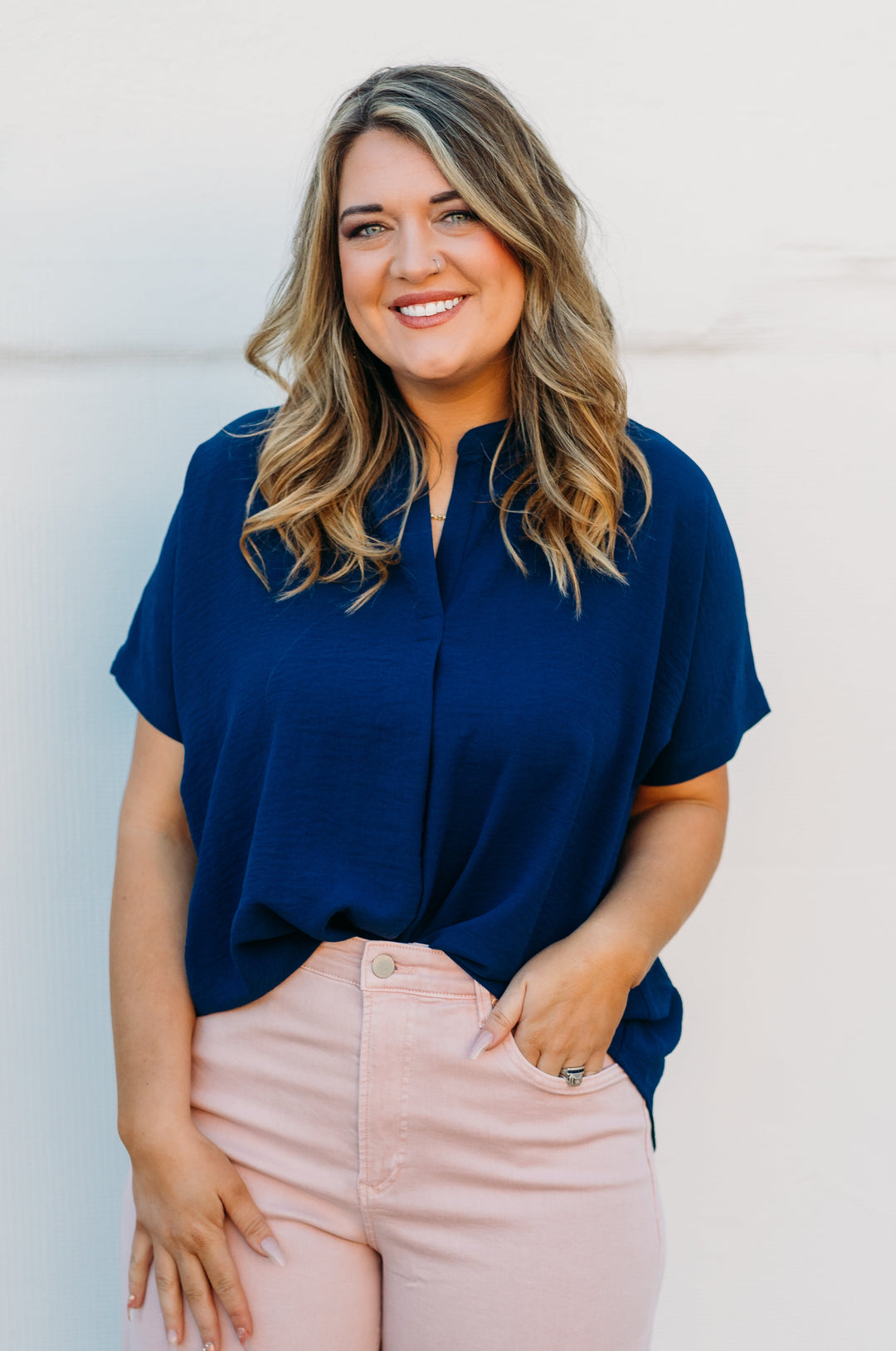 Ivy Jane: Top in Navy