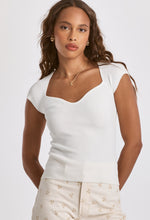 Load image into Gallery viewer, Dear John: Damaris Top in Ivory
