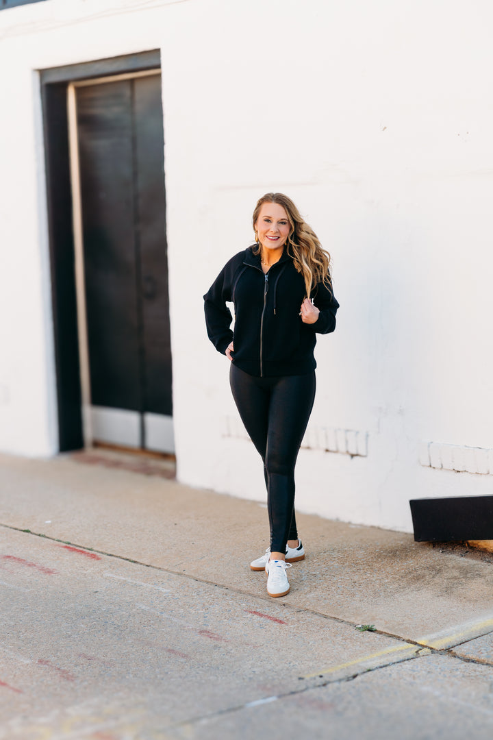 Spanx: Faux Leather Leggings Black - 2437 - The Vogue Boutique