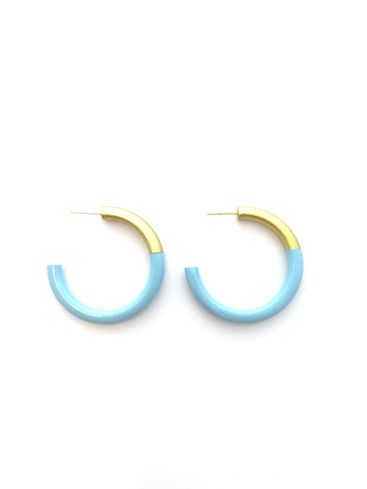Accessory Jane: Colored Hoop Earrings