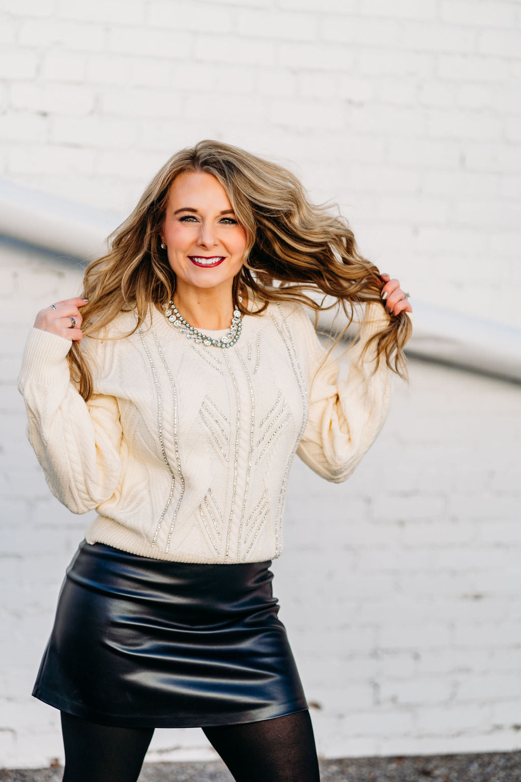 Another Love: Quinta Sweater in Vintage Cream