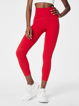 Load image into Gallery viewer, Spanx: Booty Boost Active Contour Rib 7/8 Leggings in Spanx Red 50330R

