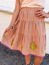 Load image into Gallery viewer, Sister Mary: Socorro Skirt in Multi Stripe
