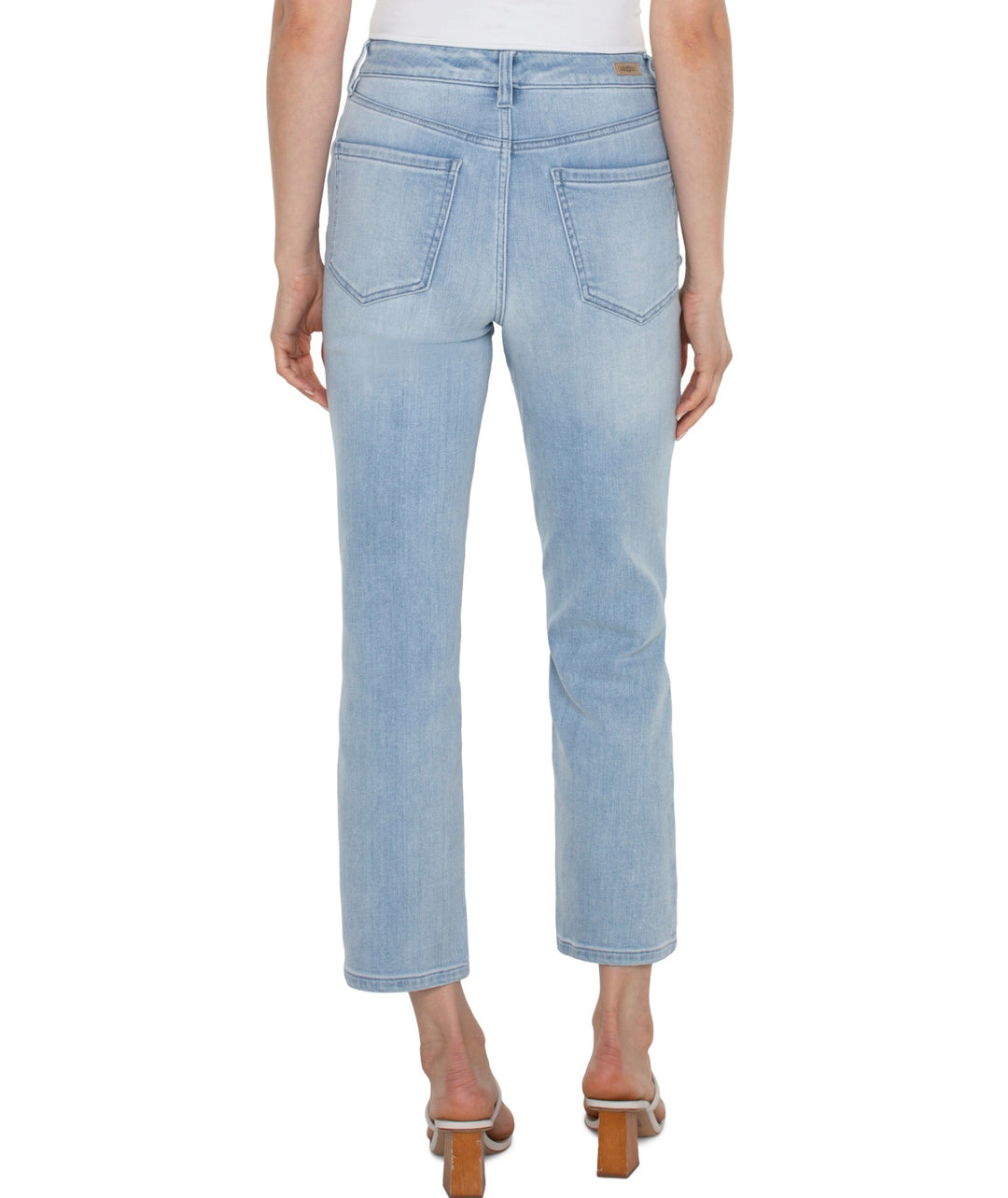 Liverpool: Liv High Rise Non-Skinny Skinny in Clarkdale