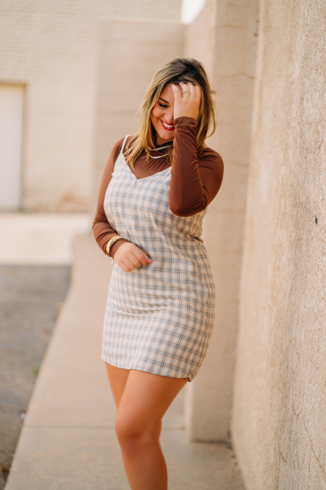 Steve Madden: Nelle Bodysuite in Chestnut