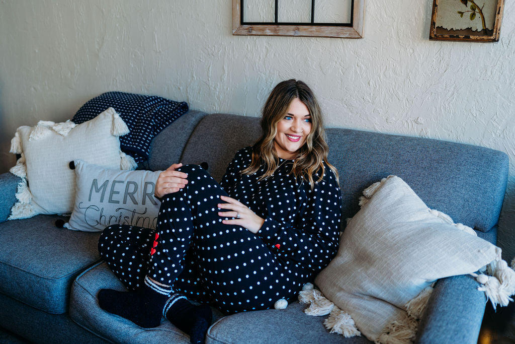 Z Supply: Dot Life Jogger in Black ZLP244443