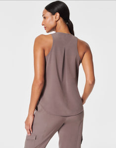 Spanx: Out of Office Shell Tank in Smoke
