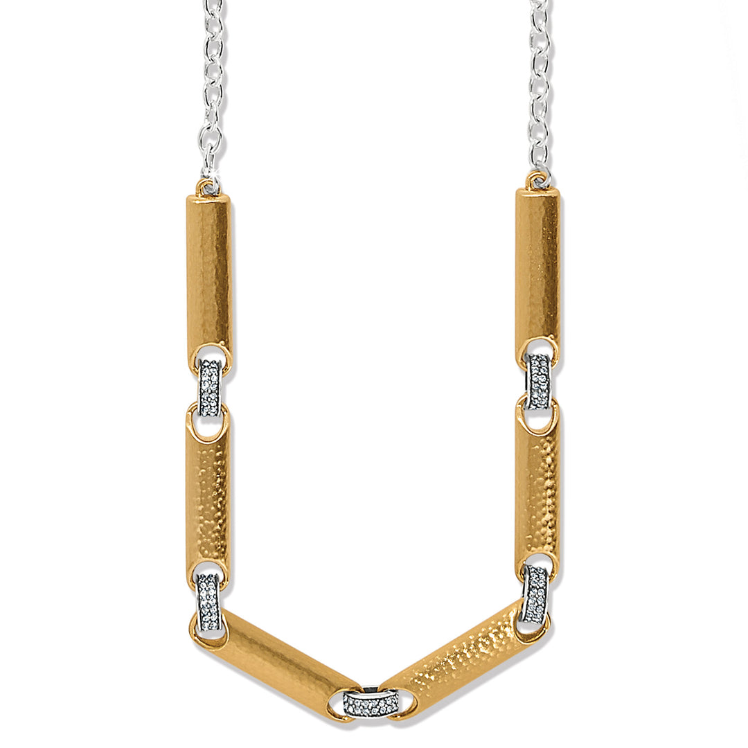 Brighton: Gold Meridian Geo Collar Necklace