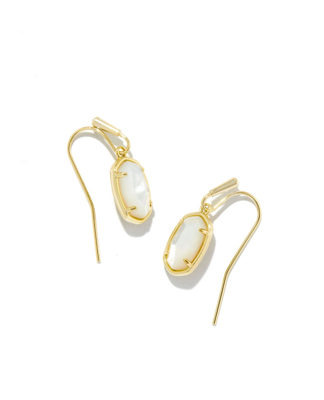 Kendra Scott: Grayson Drop Earrings in Gold Ivory MOP