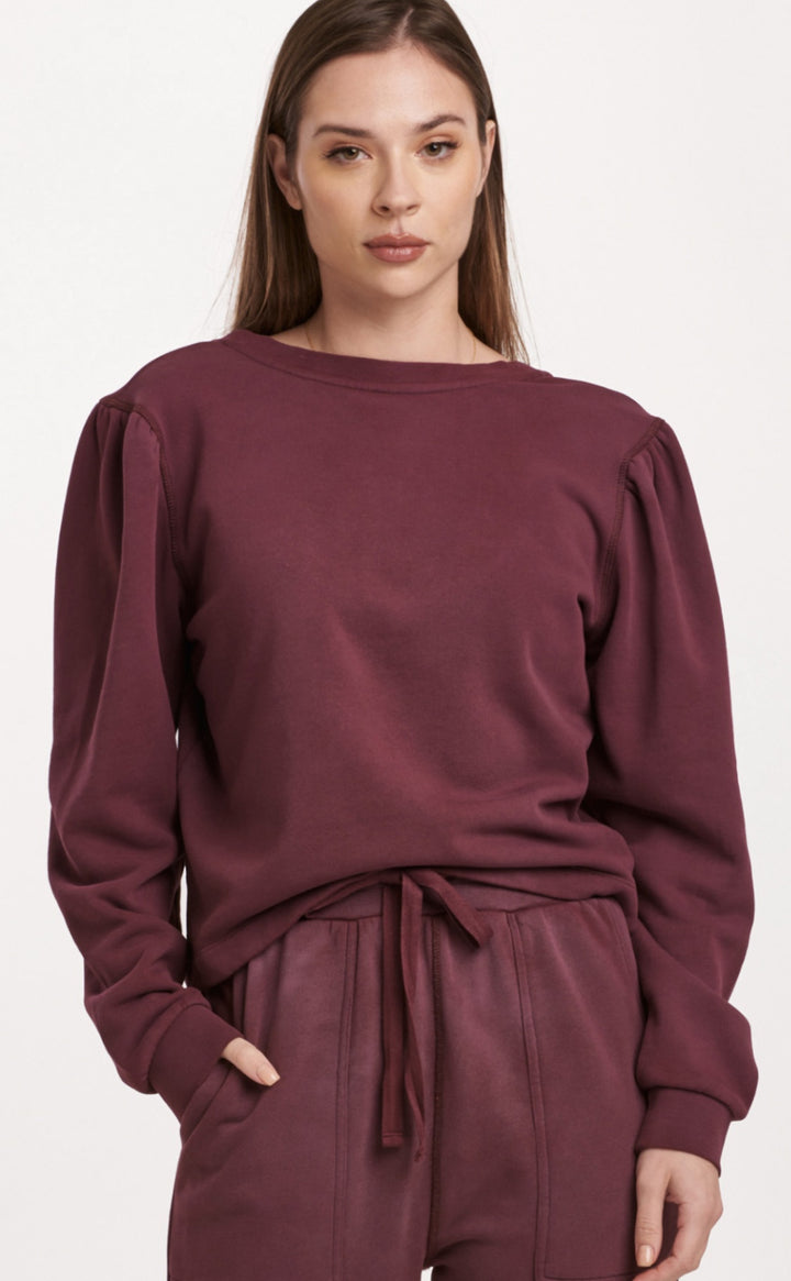 Dear John: Raya Top in Plum Berry