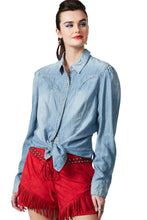 Load image into Gallery viewer, Double D: Go Boldly Denim Workshirt
