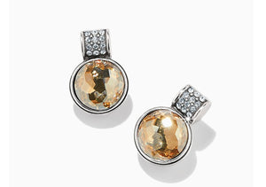 Brighton:Meridian Aurora Petite Post Earrings silver/gold - JA9970