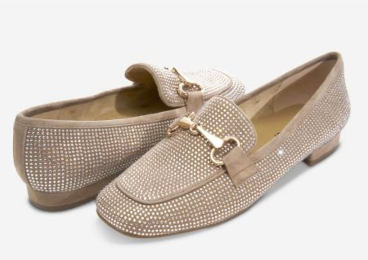 Vaneli: Sharla Military Suede Flats