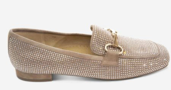 Vaneli: Sharla Military Suede Flats