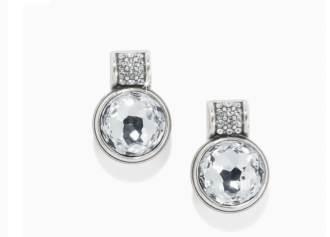 Brighton: Meridian Aurora Petite Post Earrings Silver- JA9969