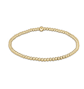 Enewton: Classic Gold 2.5mm Bead Bracelet