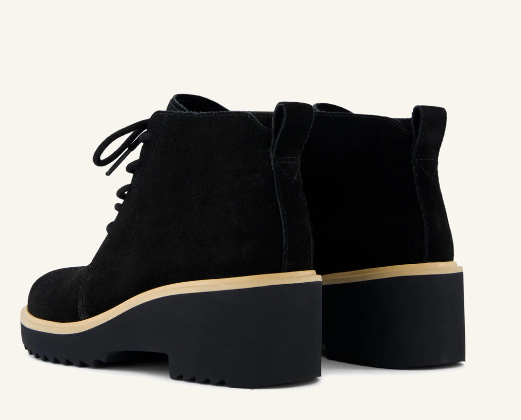 Toms: Maude Lace Up in Black