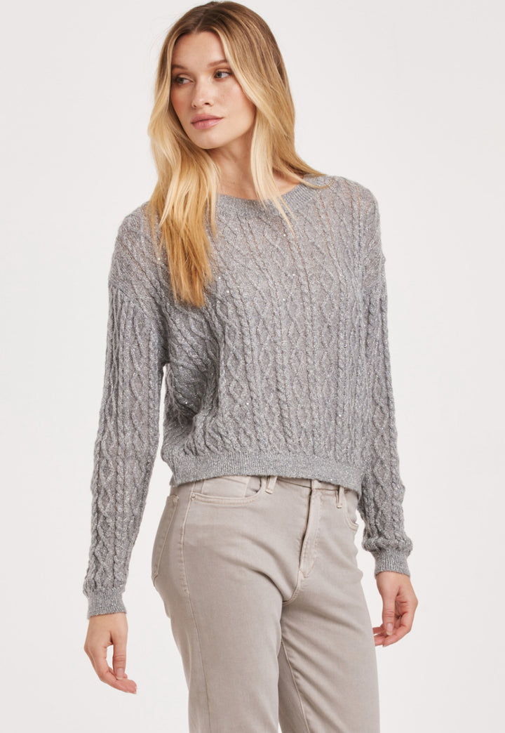 Another Love: Sarai Sweater in Silver