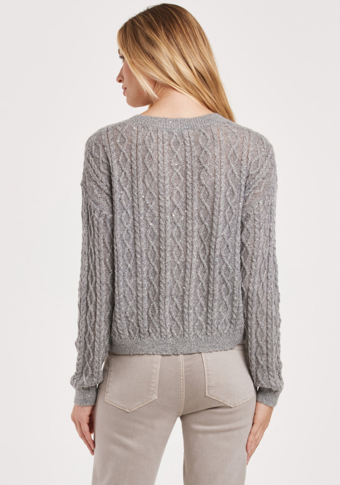 Another Love: Sarai Sweater in Silver