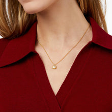 Load image into Gallery viewer, Julie Vos: Noel Pavé Solitaire Necklace
