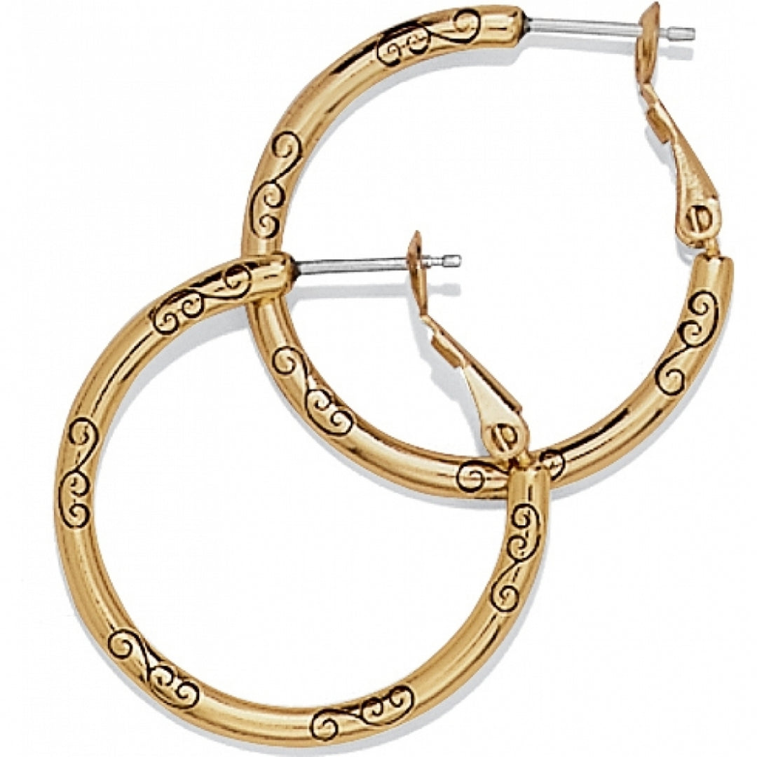 Brighton: Small Hoop Charm Earrings