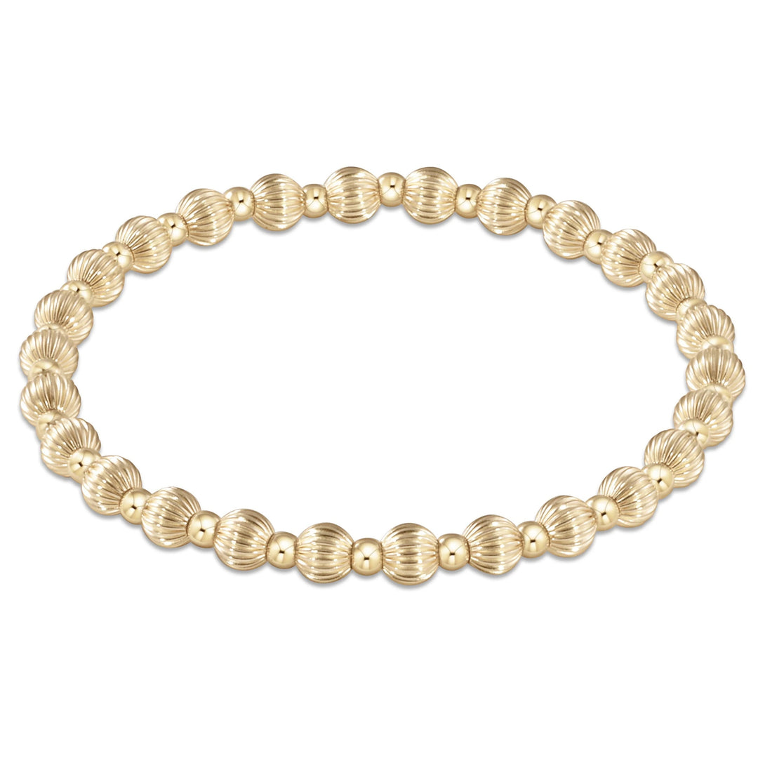 Enewton: Dignity Grateful Pattern Bead Bracelet