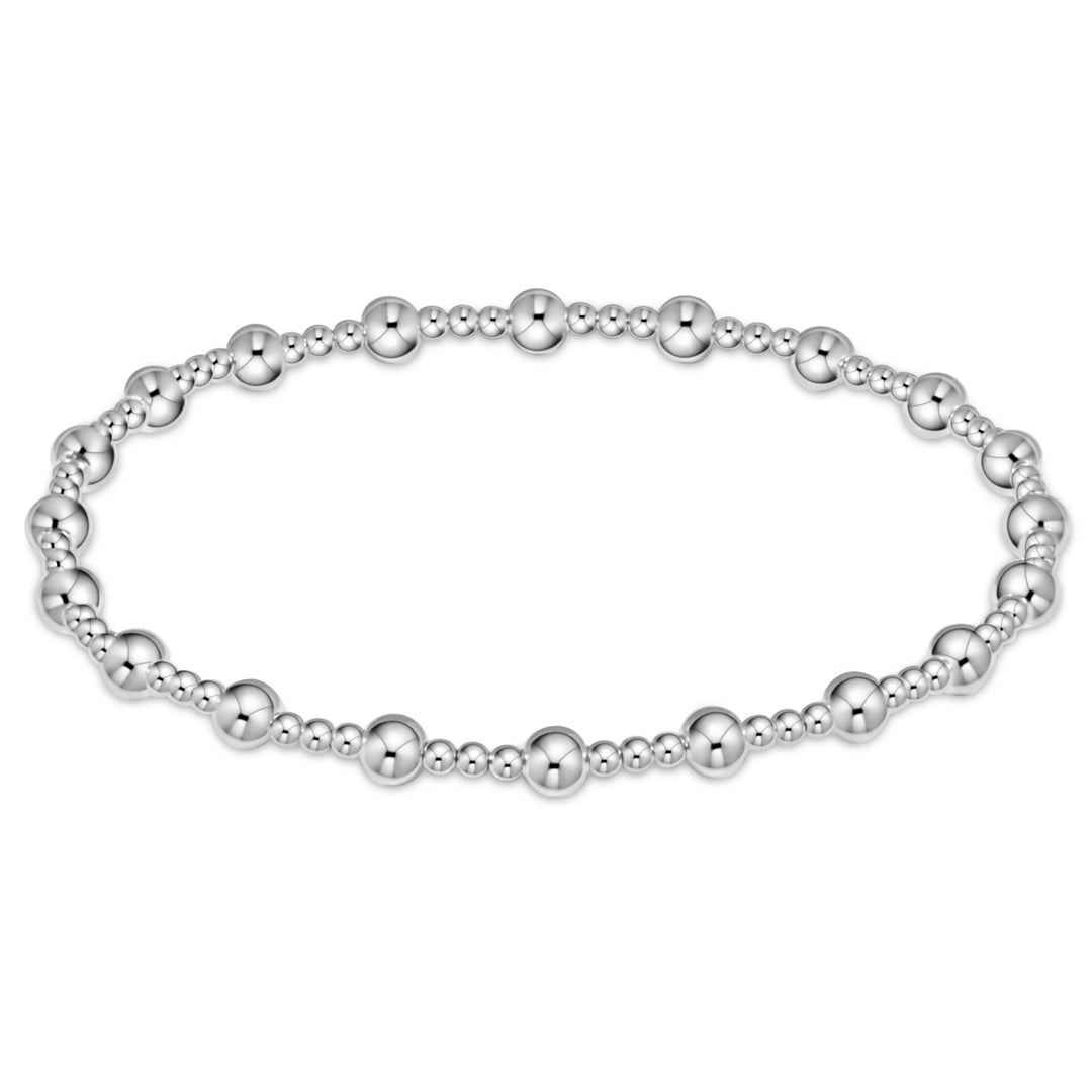 Enewton: Classic Sincerity Pattern Bead Bracelet Sterling