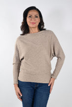 Load image into Gallery viewer, Frank Lyman: Oatmeal Sparkling Knit Sweater
