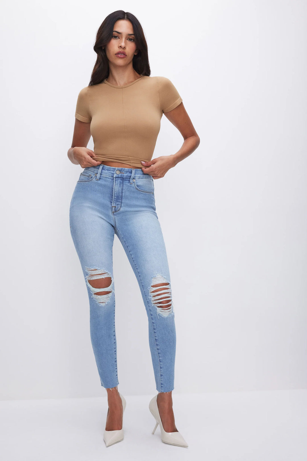 Good American: good legs crop