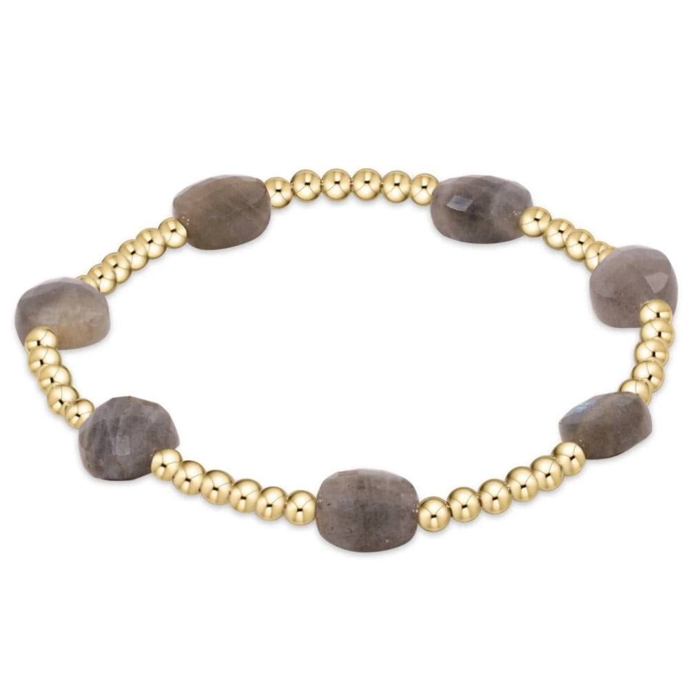 Enewton: Admire gold 3Mm labradorite