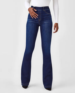 Spanx: Flare Jeans in Midnight Shade