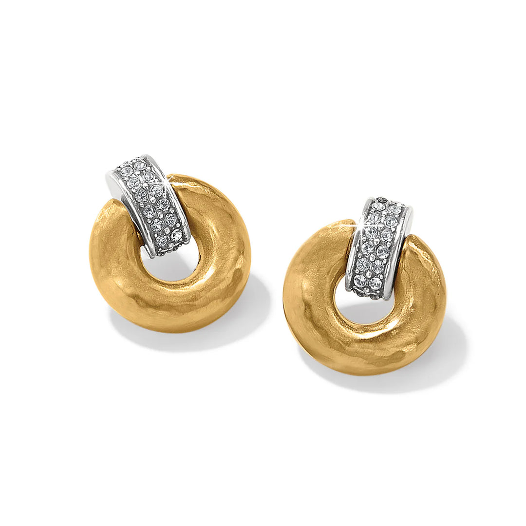 Brighton: Meridian Geo Mini Post Drop Earrings JA0000