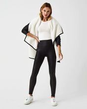 Load image into Gallery viewer, Spanx: Faux Leather Fleece-Lined Legging In Black
