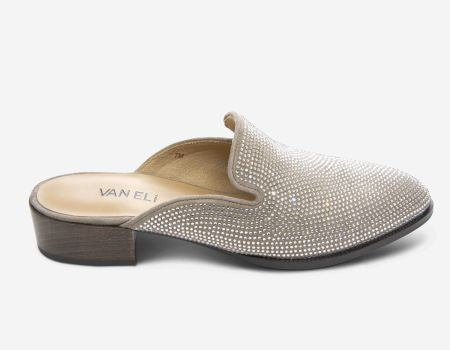 Vaneli: Tegan Taupe Suede Flats