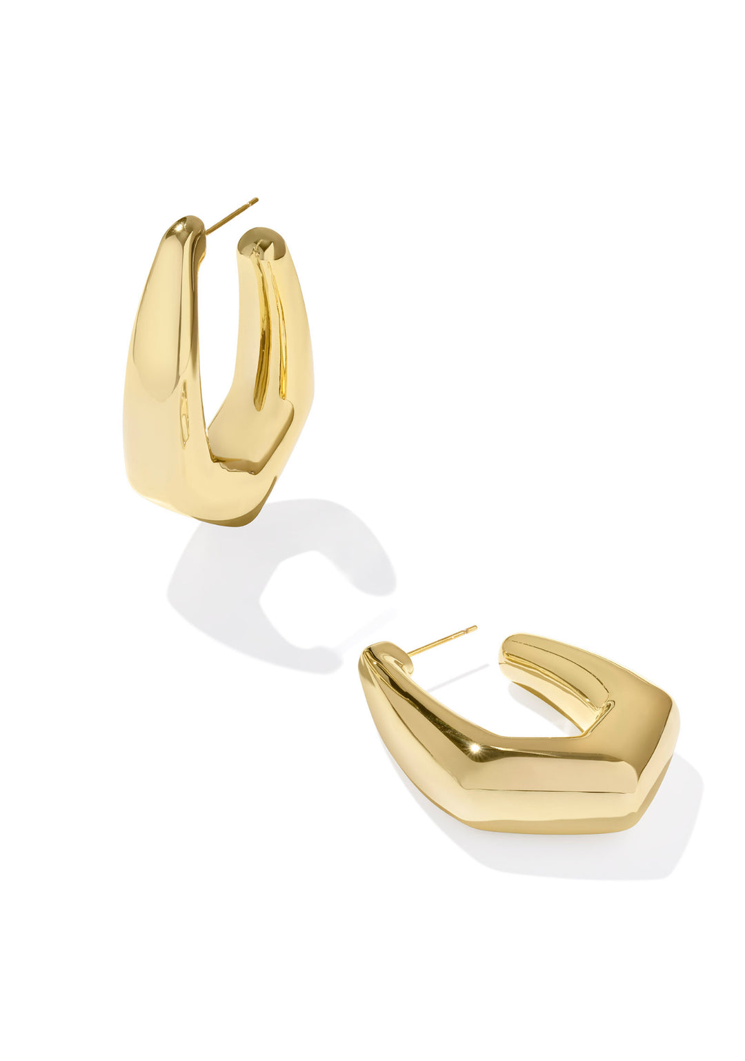 Kendra Scott: Kaia Small Hoop Earrings in Gold
