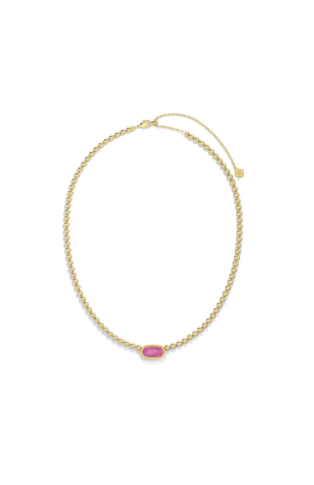 Kendra Scott: Elisa Beaded Necklace in Gold Azalea Illusion