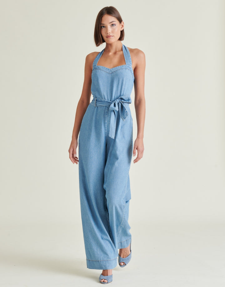 Steve Madden: Artie Jumpsuit in Bijou Blue