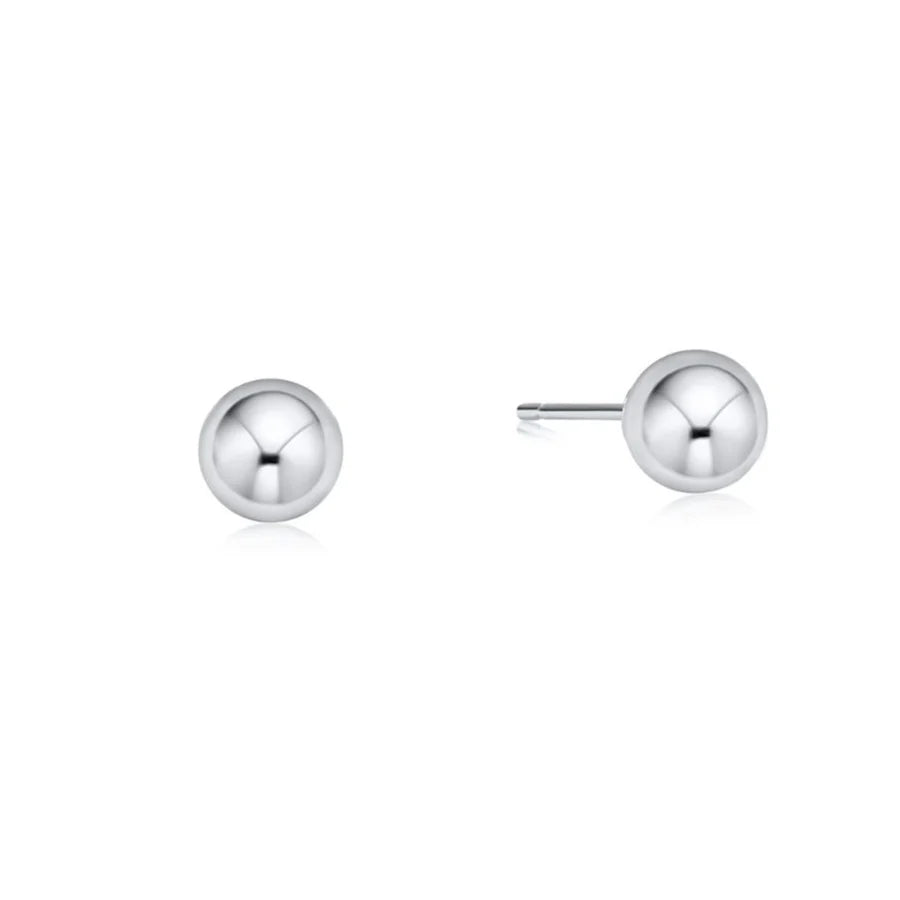 Enewton: Classic Gold Silver Stud Earrings