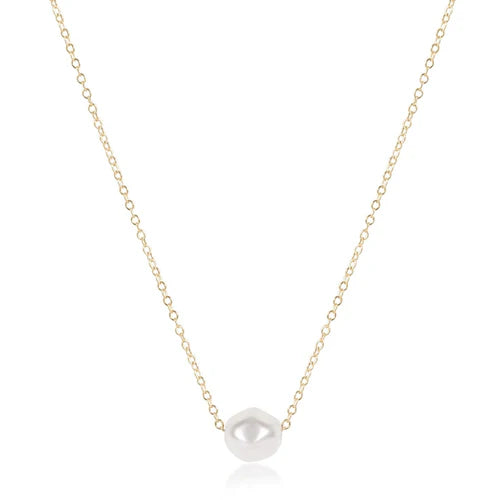 Enewton: 16" Necklace Gold - Admire Pearl